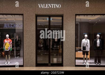 Italian fashion clothing Valentino store seen in Hong Kong. by Budrul Chukrut / SOPA Images/Sipa USA Stock Photo - Alamy