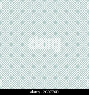 Geometric abstract vector pattern. Geometric modern light blue and white ornament. Seamless modern background Stock Vector