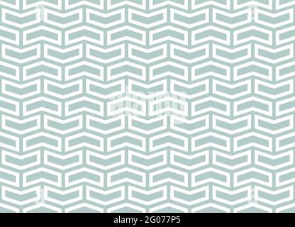 Geometric vector pattern with light blue and white . Geometric modern ornament. Seamless abstract background Stock Vector