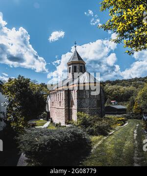 Mala Remeta monastery in Fruska Gora, Serbia Stock Photo