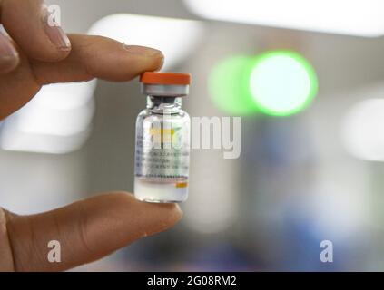 Beijing, China. 01st June, 2021. China's SINOVAC COVID-19 vaccine gets WHO's certification for emergency use in Beijing, China on 01th June, 2021.(Photo by TPG/cnsphotos) Credit: TopPhoto/Alamy Live News Stock Photo