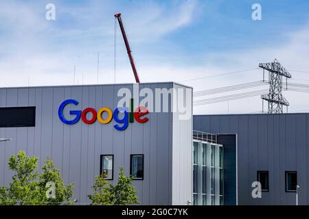 Google Data Center on the Eemshaven in the Netherlands Stock Photo - Alamy