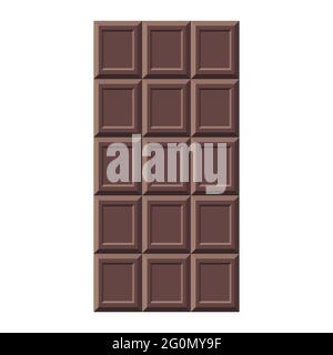 Flat style cacao candy for logo, menu, emblem, template, web, stickers, prints Stock Vector