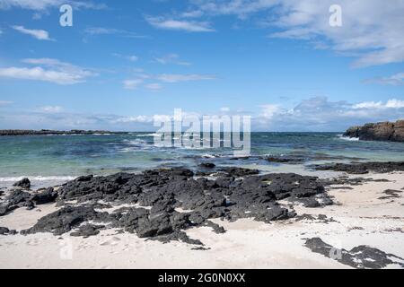 Port na Ba on the Isle of Mull Stock Photo