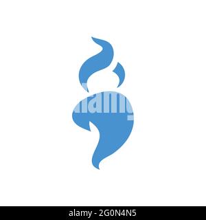 genie smoky abstract Stock Vector