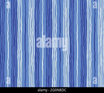 Seamless pattern with Organic Stripes in 3 colors Stock Photo