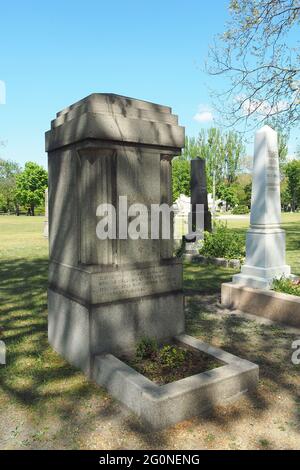 Tomb of Mari Jászai (actress), Kerepesi Cemetery (Fiume Road National Graveyard), 8th District, Budapest, Hungary, Magyarország, Europe Stock Photo