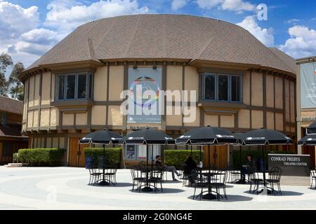 The Old Globe Theater, a new development in Balboa Park, San Diego, CA Stock Photo