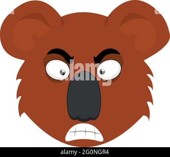 Expression Of Shock And Horror Cartoon Face Vector Illustration. Cute,  Funny, Angry, Happy, Smiling Comic Faces With Eyes And Mouth Royalty Free  SVG, Cliparts, Vectors, and Stock Illustration. Image 194612164.