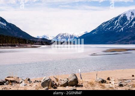 Carcross / Lake Bennett Stock Photo - Alamy