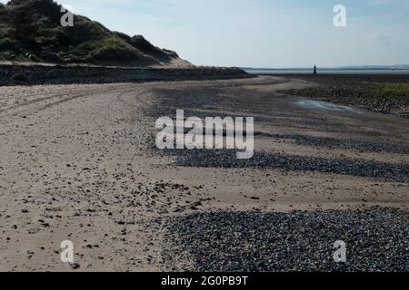 The beach at Whiteford Point, The Gower, Wales, UK Stock Photo