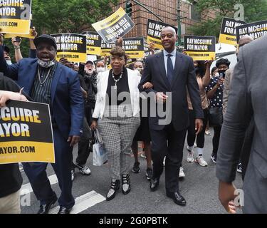 Gwen Carr, Eric Garner’s mother, during a press conference at City hall ...