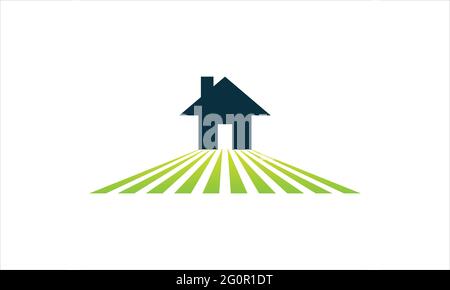 Farm house icon  Logo design vector illustration symbol Stock Vector