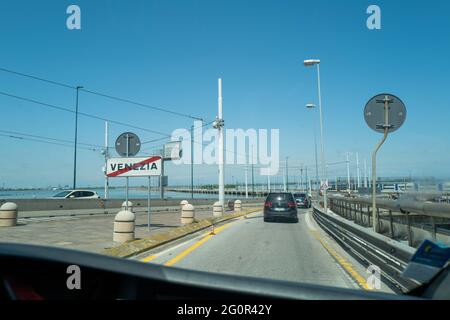 Venice during Covid19 lockdown, Italy, Europe, Stock Photo