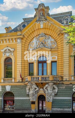 Municipal Library, Subotica, Serbia Stock Photo