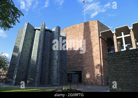 Chapel of Unity (multi-denominational), New Coventry Cathedral, Priory Street, Coventry, West Midlands, England, UK, Europe Stock Photo