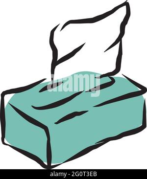 Tissue logo design icon vector template Stock Vector
