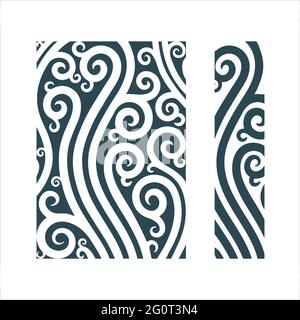 Vine abstract background. Floral pattern drawing. Banner, book, booklet, leaflet, menu, invitation and greeting background. Part of set. Stock Vector