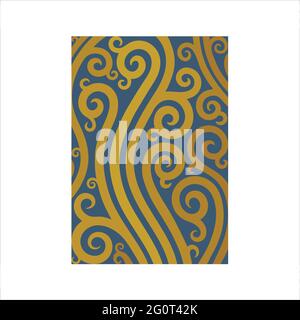 Vine abstract background. Floral pattern drawing. Banner, book, booklet, leaflet, menu, invitation and greeting background. Part of set. Stock Vector