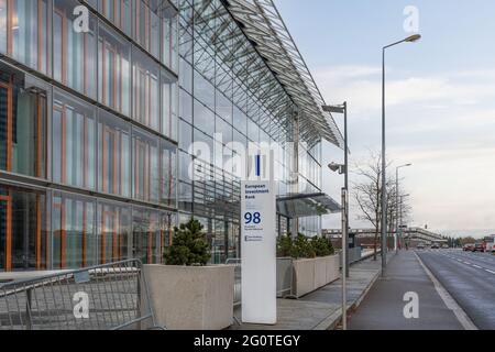 European Investment Bank at Kirchberg - Luxembourg City, Luxembourg Stock Photo