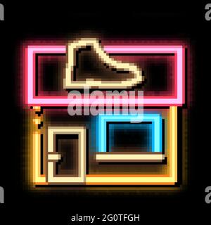 Shoe Repair Build Icon Vector Outline Illustration Stock Vector Image ...