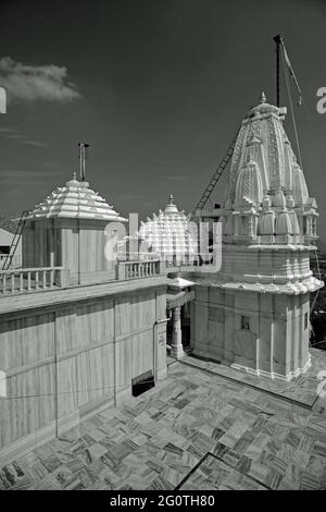 Shrimad Rajchandra Vihar Sreematrajchadrsuri Jain Temple IDAR Ditrict Sabarkantha Gujarat INDIA Stock Photo