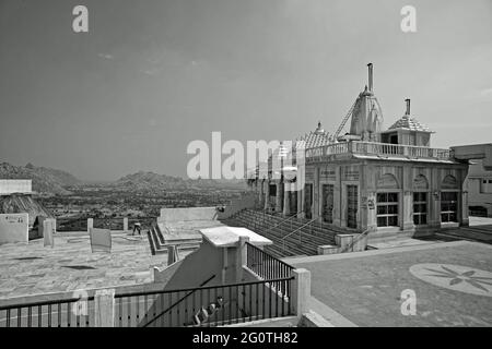 Shrimad Rajchandra Vihar Sreematrajchadrsuri Jain Temple IDAR District Sabarkantha Gujarat INDIA Stock Photo