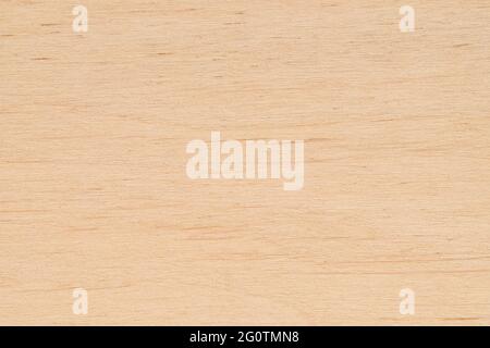 Plywood texture with natural wood pattern, plywood sheet. Stock Photo