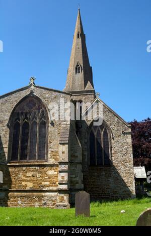 All Saints Church, Thorpe Malsor, Northamptonshire, England, UK Stock ...