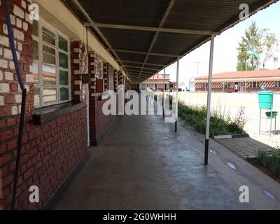 The Saint-Aloys Catholic High School in Rwanda welcomes more than 1,000 students aged 12 to 20 in Rwamagana Stock Photo