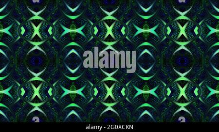 Green abstract background. Abstract seamless pattern for wallpaper, backdrop, banner, template, illustration, fabric and other designs. 4K. 3D. Stock Photo