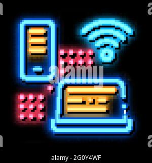 Wi-Fi Network Spreads Icon Vector Outline Illustration Stock Vector ...