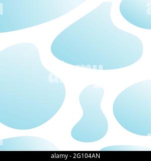 Abstract background of summer in blue, curve, gradation 025 Stock Vector