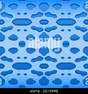 Abstract background of summer in blue, curve, gradation 040 Stock Vector
