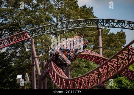 RITA Rollercoaster at Alton Towers AKA The Alton Towers Intamin