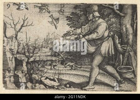 Birds from the parable of the sower Stock Photo - Alamy