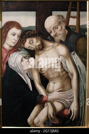 Rogier Van Der Weyden -  Lamentation Stock Photo