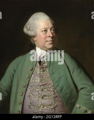 Sir Joshua Reynolds -  Portrait of Edward Holden Cruttenden Stock Photo