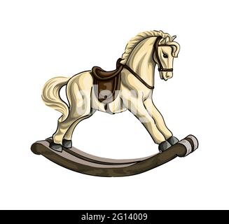 Realistic rocking horse new arrivals