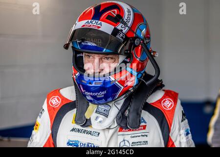 Albi, France. 04th June, 2021. DEBARD Eric (FRA), AKKA ASP, Mercedes-AMG GT4, portrait during the 2nd round of the Sprint Cup by Funyo SportProto 2021, from June 4 to 6, 2021 on the Circuit d'Albi, Albi, France - Photo Marc de Mattia / DPPI Credit: DPPI Media/Alamy Live News Stock Photo