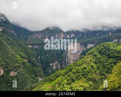 Catarata de Gocta - one of the highest waterfalls in the world ...