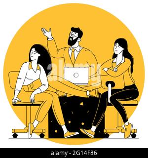 teamwork vector concept Stock Vector
