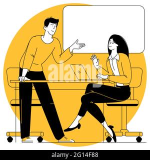 teamwork vector concept Stock Vector