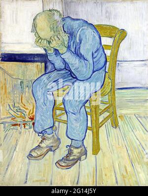 Vincent Van Gogh -  Sorrowing Old Man at Eternitys Gate