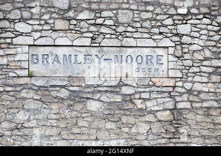 Bramley-Moore Dock built in 1848 Stock Photo