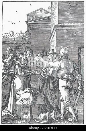 Beheading of St. John the Baptist' by Albrecht Duerer Stock Photo - Alamy