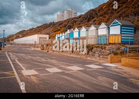 Boscombe Beach, Bournemouth, England Stock Photo