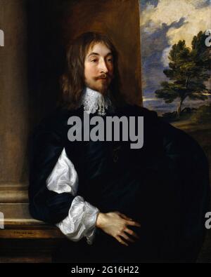 Anton Van Dyck -  Portrait of Sir William Killigrew Stock Photo