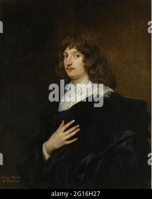Anton Van Dyck -  Portrait of William Russell 5th Earl and Later 1st Duke of Bedford 1616 1700 Stock Photo