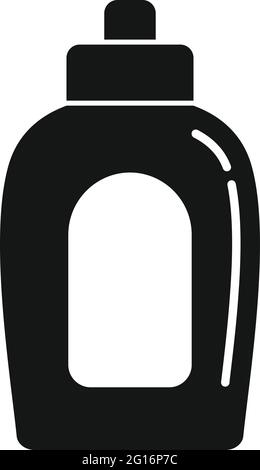 Softener bleach icon, simple style Stock Vector